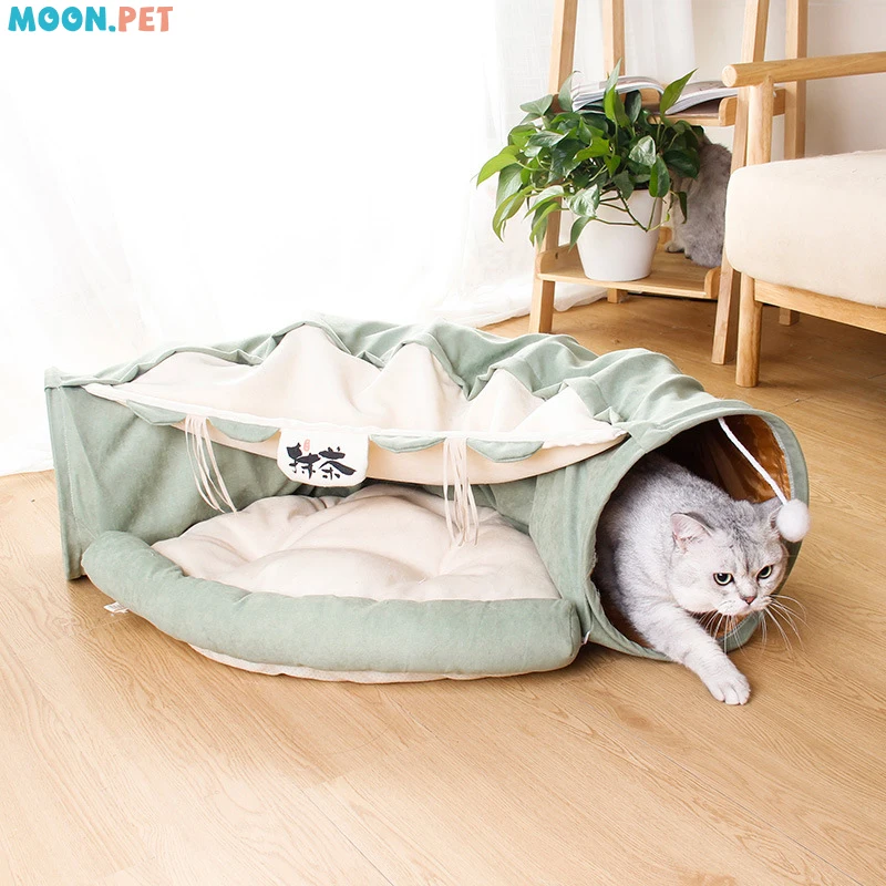 Cat Tunnel Four Seasons Universal Cat Toy for Convenient Storage and Folding Little Cat Supplies