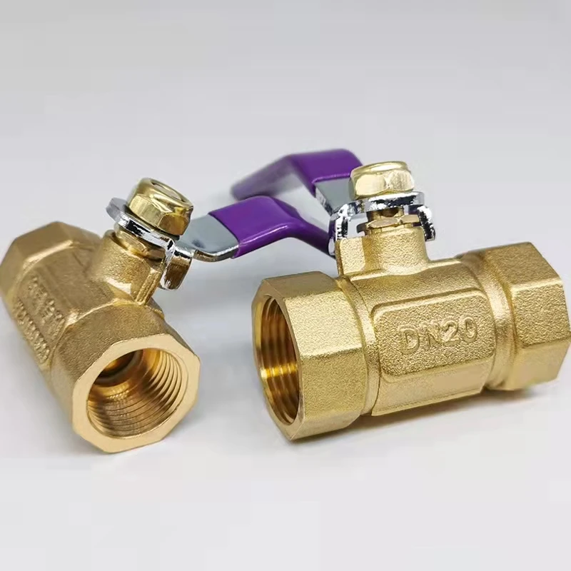 

1PC Copper ball valveDN15,20,25,32,40,50 high temperature resistant dn15 copper gate valve 25 all copper valve 20 tap