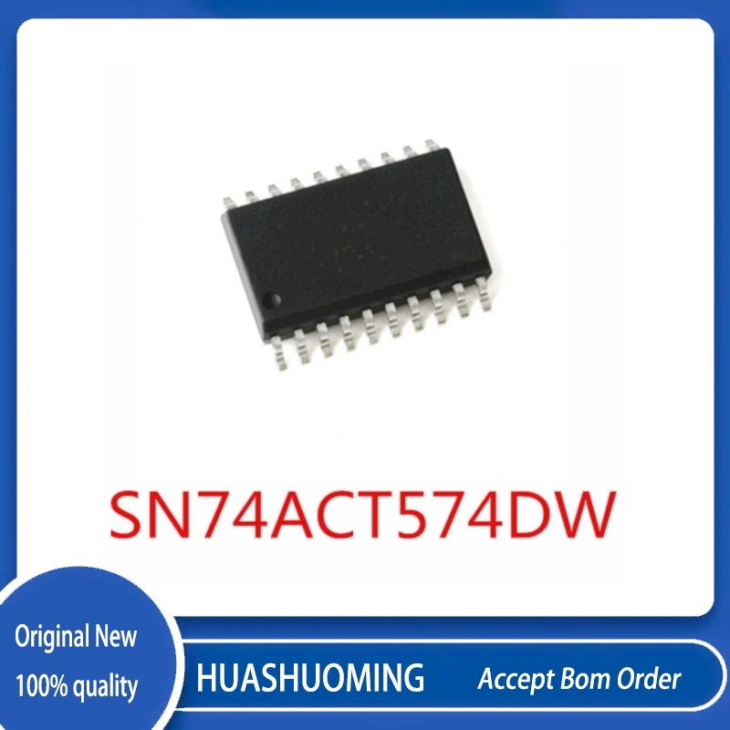 10Pcs/Lot   SN74ACT574DW SN74ACT574 ACT574 SOP-20 SM5109  DSBGA15 SE5003L-R QFN-20