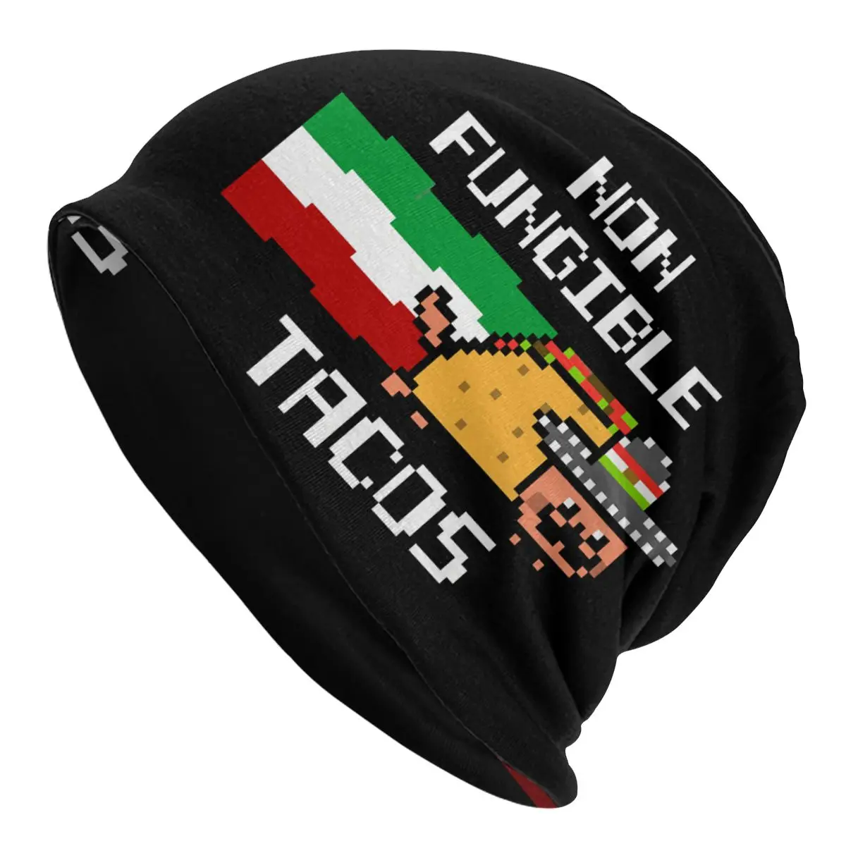 

Tacos Nftacos Mexican Food NFT Non Fungible Tokens Unisex Bonnet Thin Windproof Hats Double Layer Hat Breathable Caps