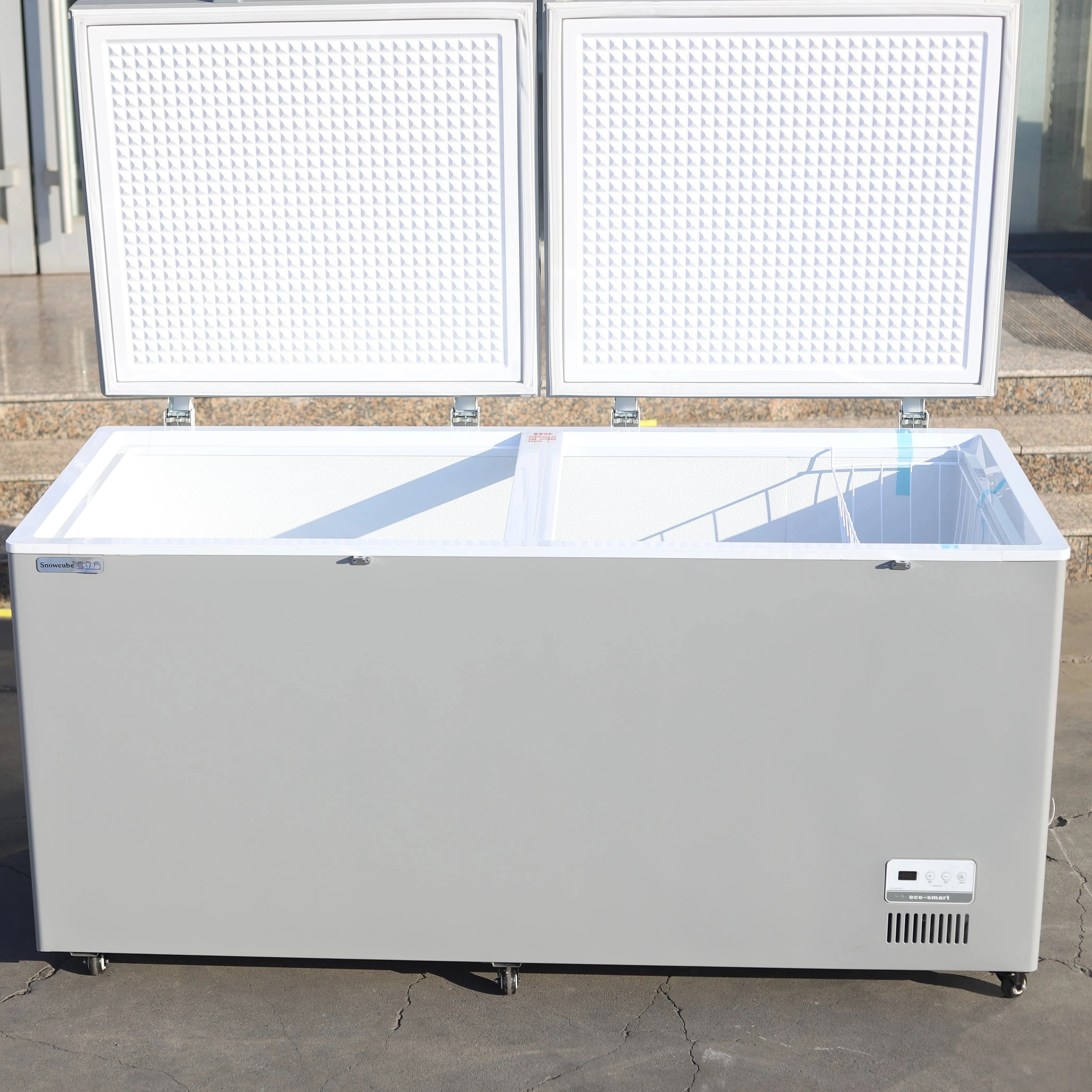 

Electric Horizontal Freezer Supermarket Cool Climate Refrigerator with Compressor