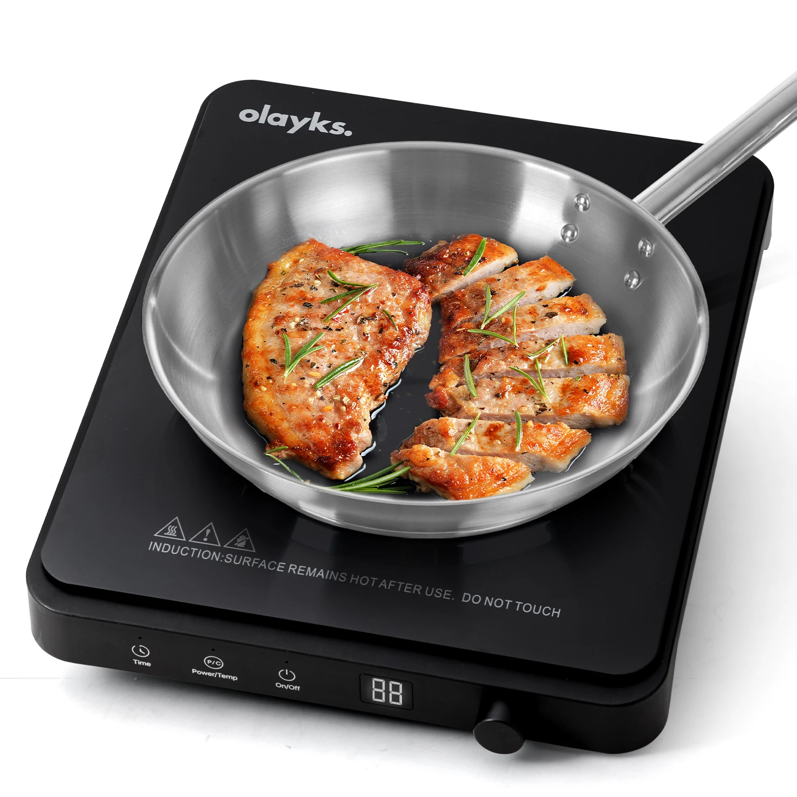 Olayks household high-power stir fry multifunctional hot pot stir fry induction cooker electric ceramic stove