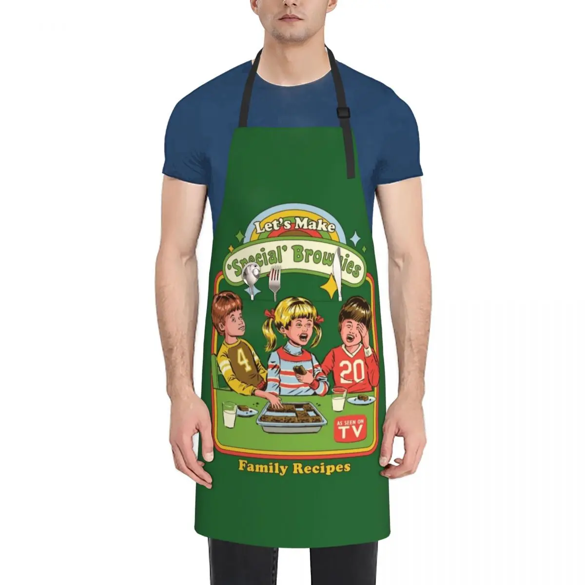 

Let's Make Brownies Apron Kitchen For Man custom women's kitchen Restaurant For Kitchen Women Apron