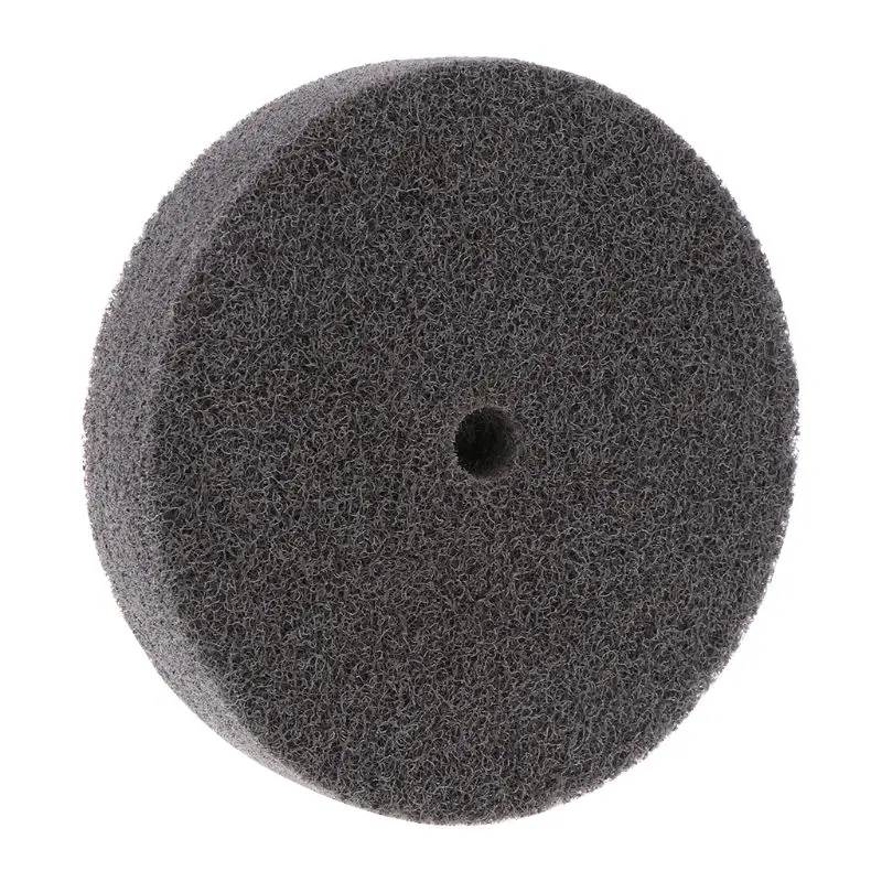 Mini spazzola abrasiva in fibra nylon levigatura per lucidatura della testa lucidatura utensile elettrico abrasivo