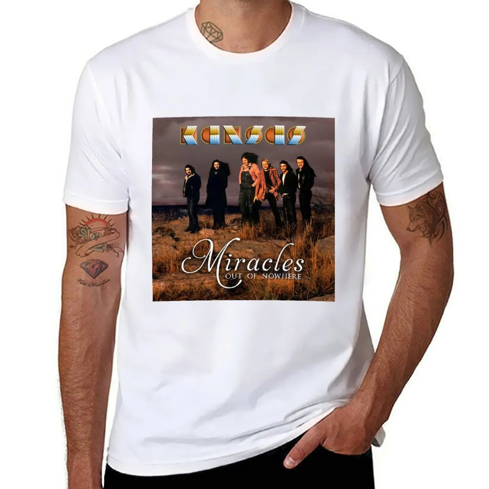 Miracles hors de nulle part T-Shirt t-shirts pour homme graphique drôle hommes T-Shirt coton 100% T-Shirt