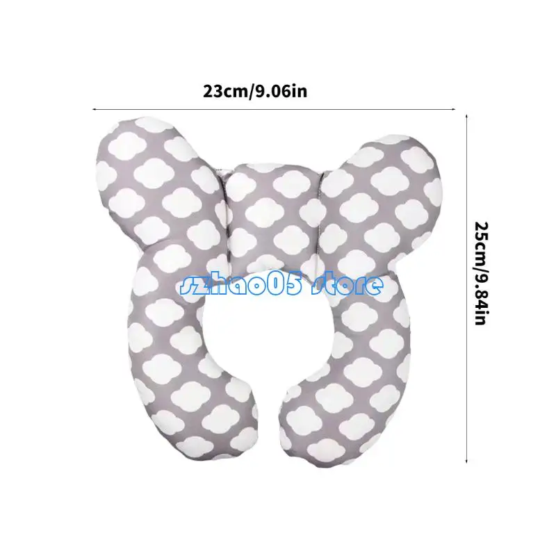 Coussin soutien-tête siège voiture pour bébé, amovible, lavable en Machine, oreiller Design, 85LE