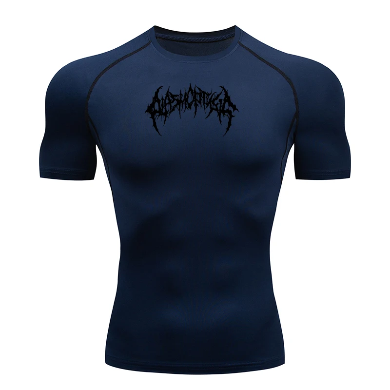 Men Running Compression T-shirt Long Sleeves Sport Tees Gym Fitness Sweatshirt Male Jogging Tracksuit Homme Athletic Shirt Tops image 2