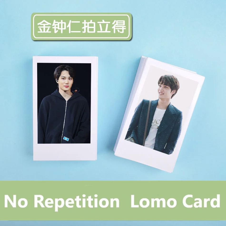 

No Repetition Jong-In Kim Mini Card Wallet Lomo Card With Photo Album Fans Gift