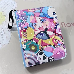 Anime Pokemon Lono Figures Card Book Yugioh OCG WS OPCG PTCG Trading Cards Protector Bag Pu Leather Zipper Collection Bag