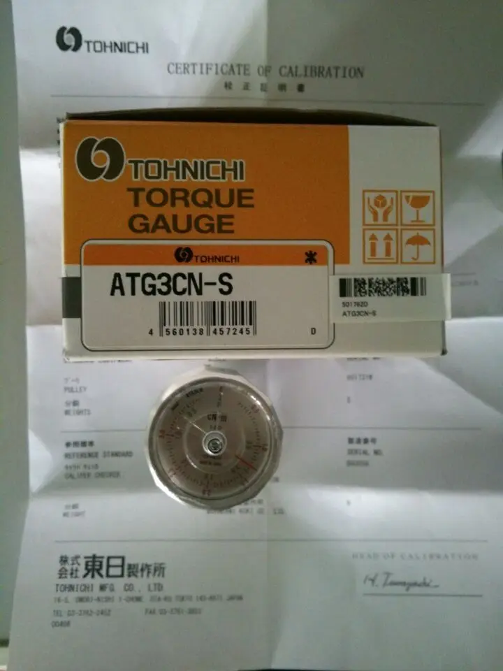 TOHNICHI Torque Gauge in Japan; torque meter; ATG3CN-S, original genuine product