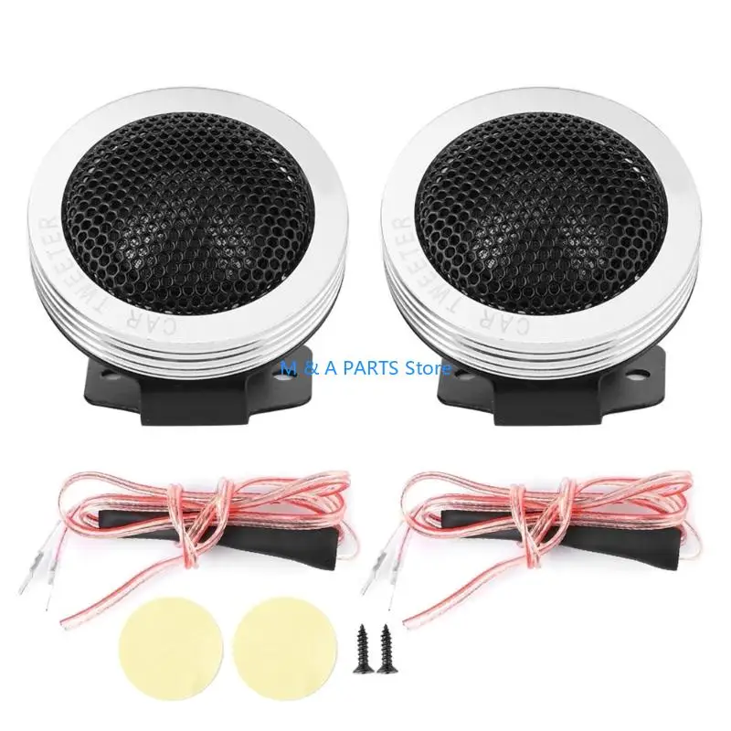 U1JF Compact Vehicle Sound Tweeters Speakers Offering Rich Highs And Simple Setup 2pcs