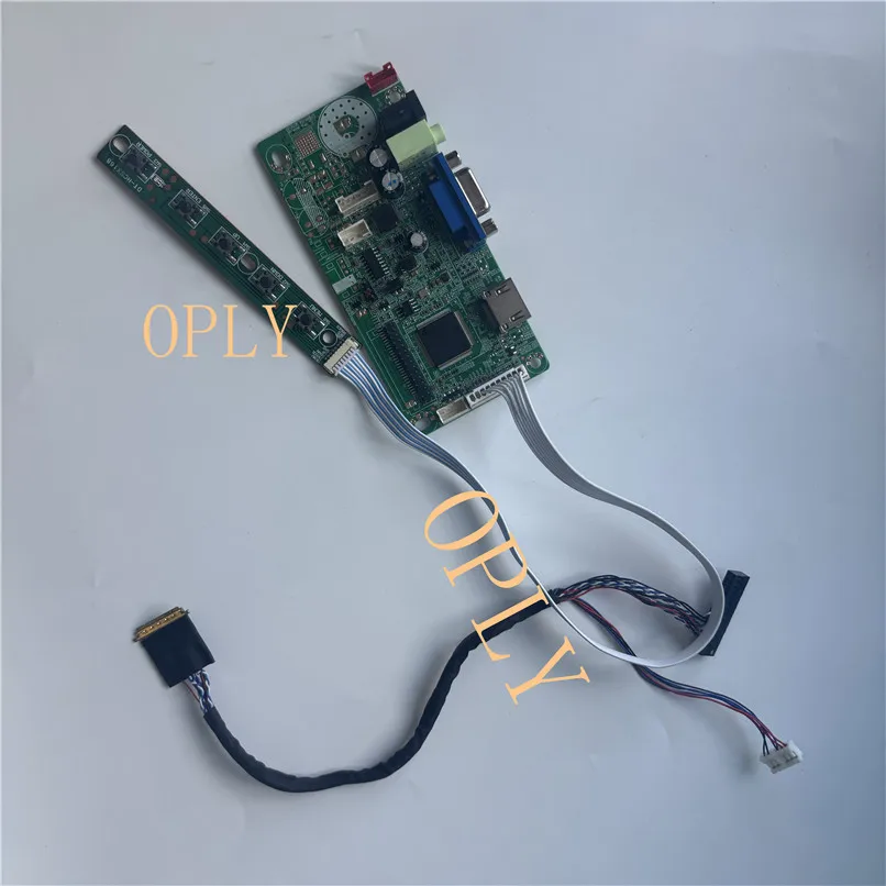 Controller board 58C HDMI-Compatible VGA for B156XTN03.0 B156XTN03.2 B156XTN03.4 1366X768 LED Panel Screen  DIY monitor 15.6inch