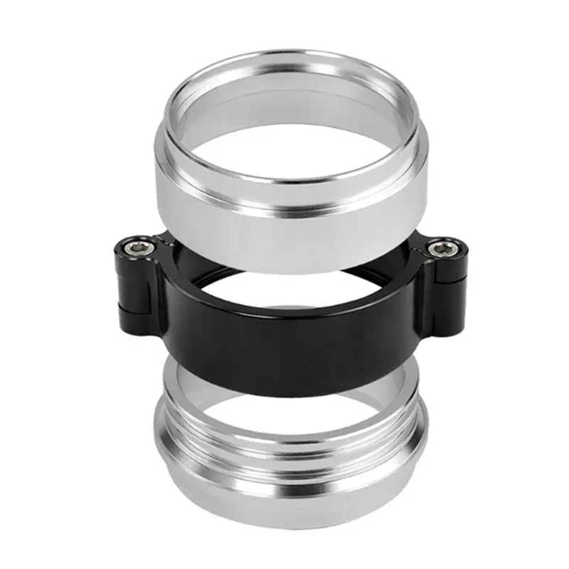 A19Q-3Inch Aluminum Quick Release V Band Clamp 32516 Pinless HD Clamp For Intercooler Pipe Clamp Throttle