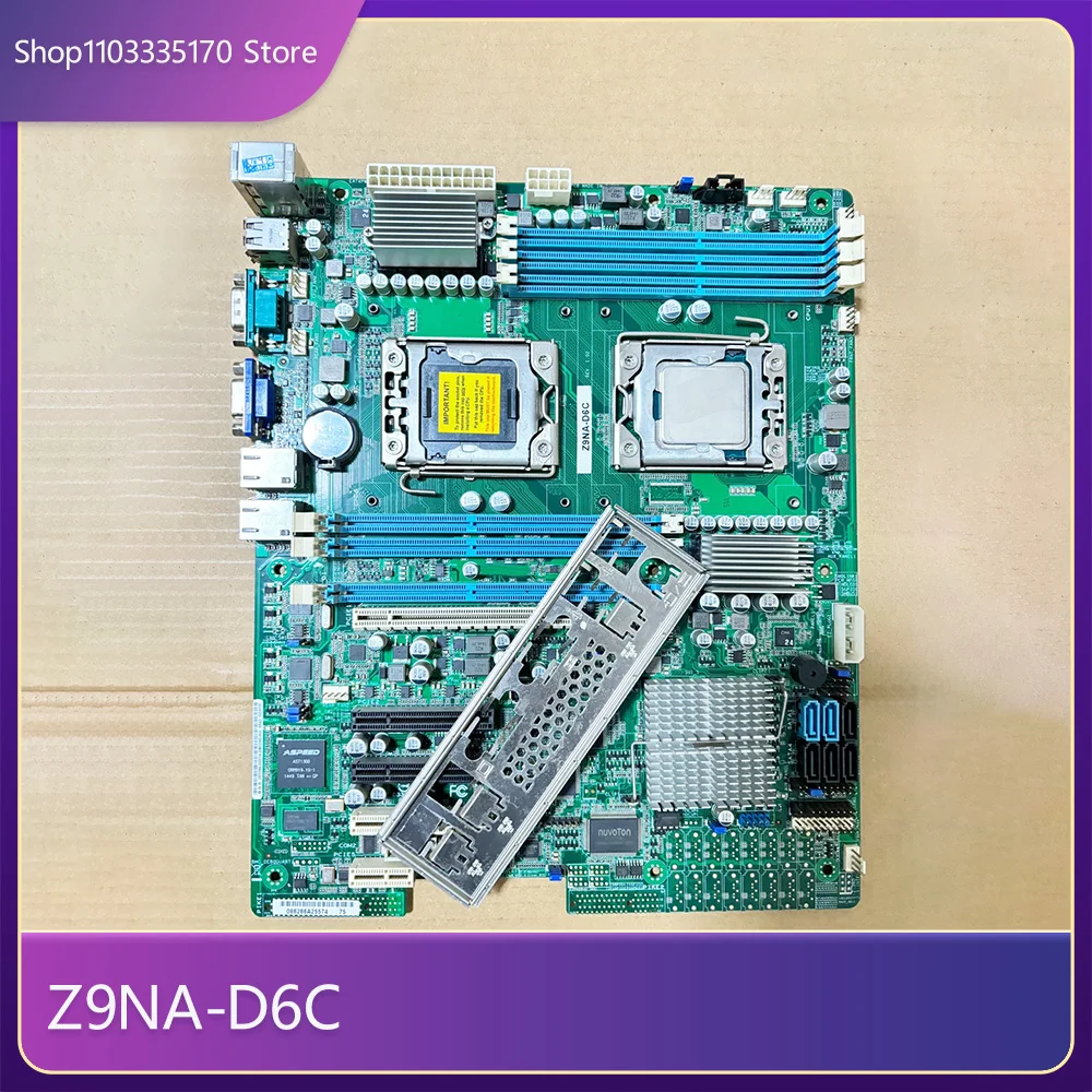 For ASUS Z9NA-D6C Dual-Channel Server Motherboard 1356 Pin