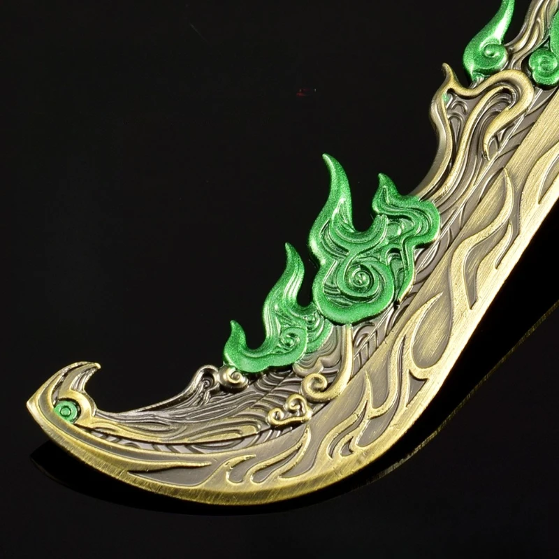 30 cm Longque Broadaxe Naraka: Giochi Bladepoint Modello periferico Figura bambola Decorazione Collezione di giocattoli Decorazioni per la stanza Giocattolo regalo