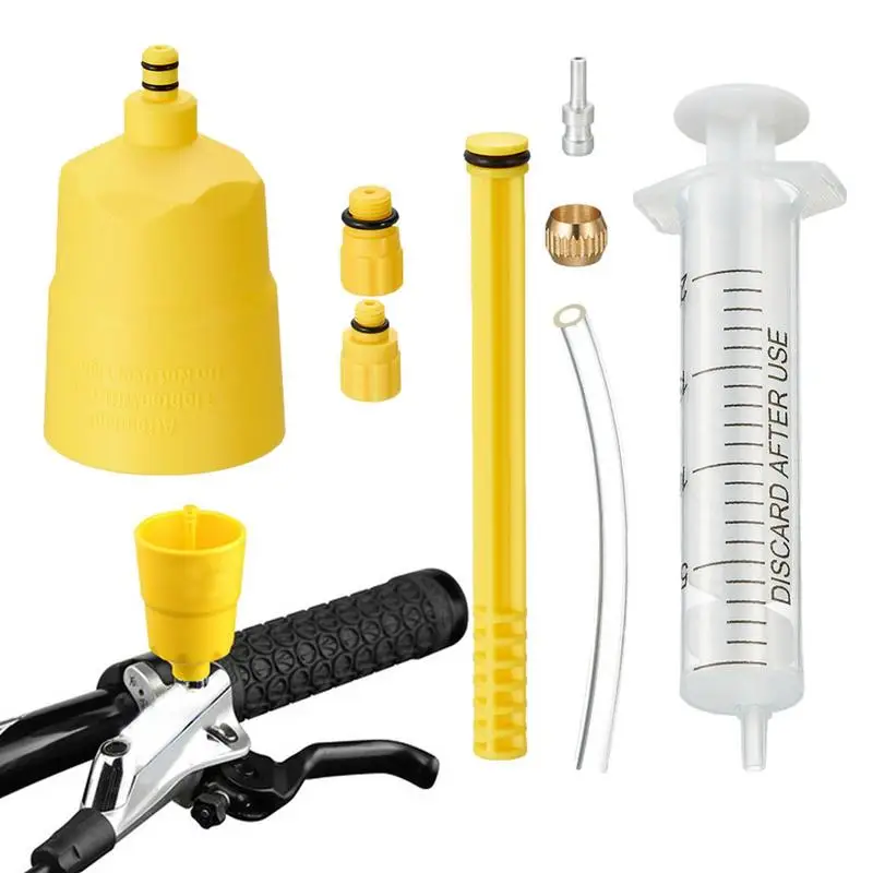 Bicycle Brake Bleed Kit For Shimano Hydraulic Disc Brake Bleeding Tool Set Funnel Oil Stopper Road Mountain Bike Repair Tools