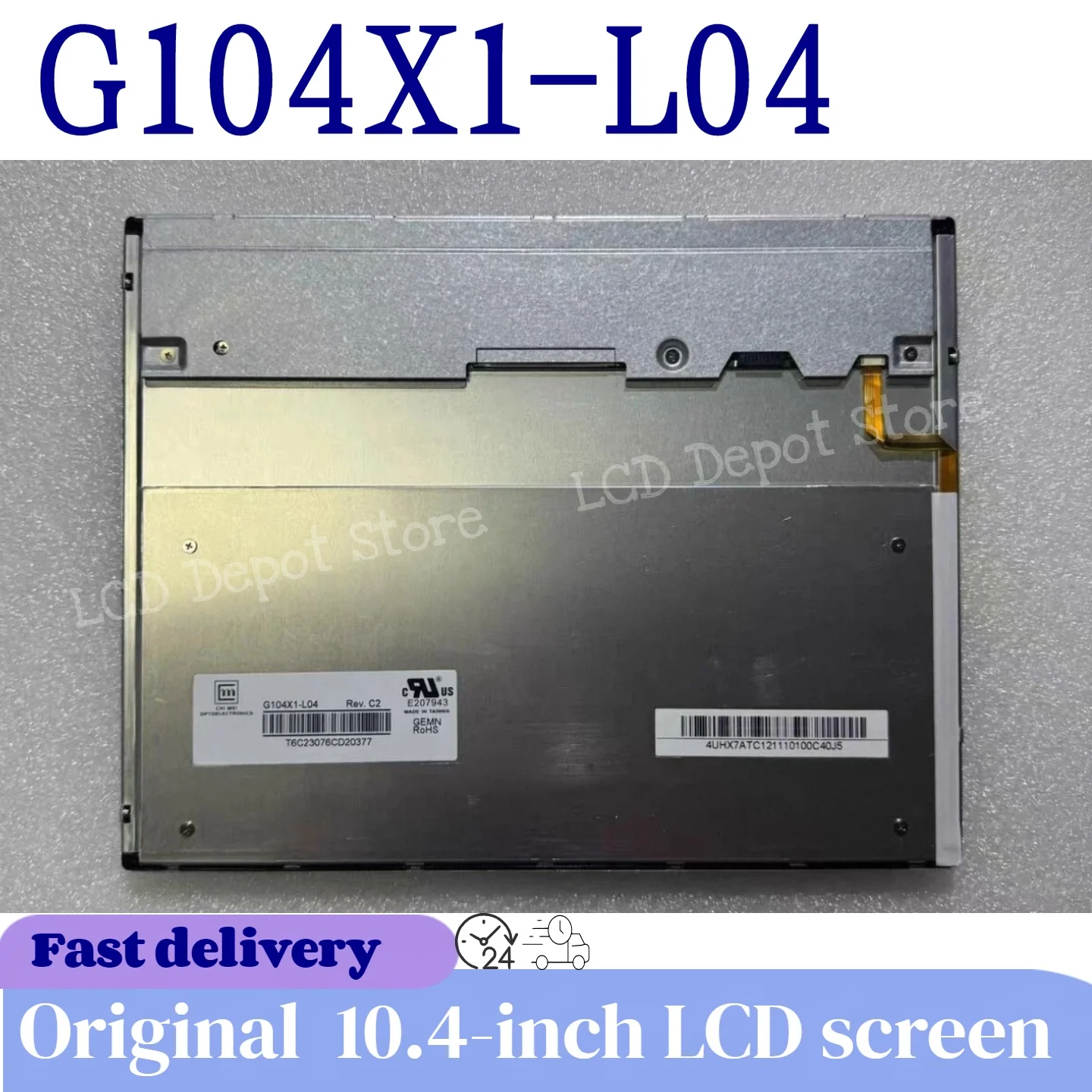 

G104X1-L04 original Innolux 10.4-inch industrial equipment LCD display screen