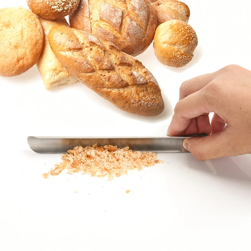 Restaurant Crumb Cleaner Cake Tools and Crumb Sweepers Stainless Steel Crumb Scraper Crumber Tool for Waiters and Servers