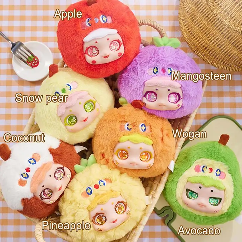 Kimmon Sure Enough Its You Series fruit Doll Random Style Cute Stuffed Figure Toy Anime Plush Dolls Cute Plushies Pillow Toy