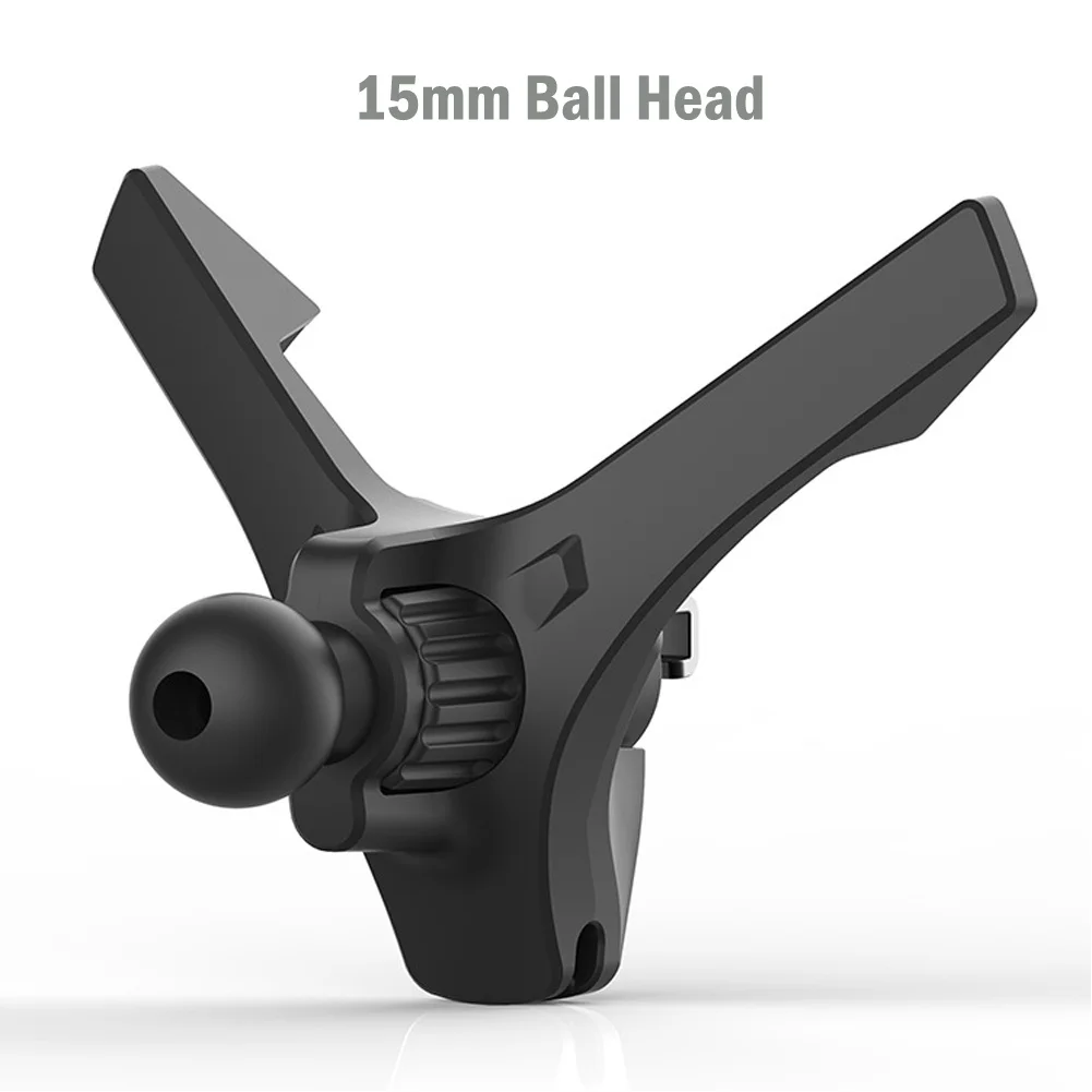Car Phone Holder Phone Holder For Mobile Phone ABS Plastic Accessory Ball Head Car Air Vent Clip Phone Support