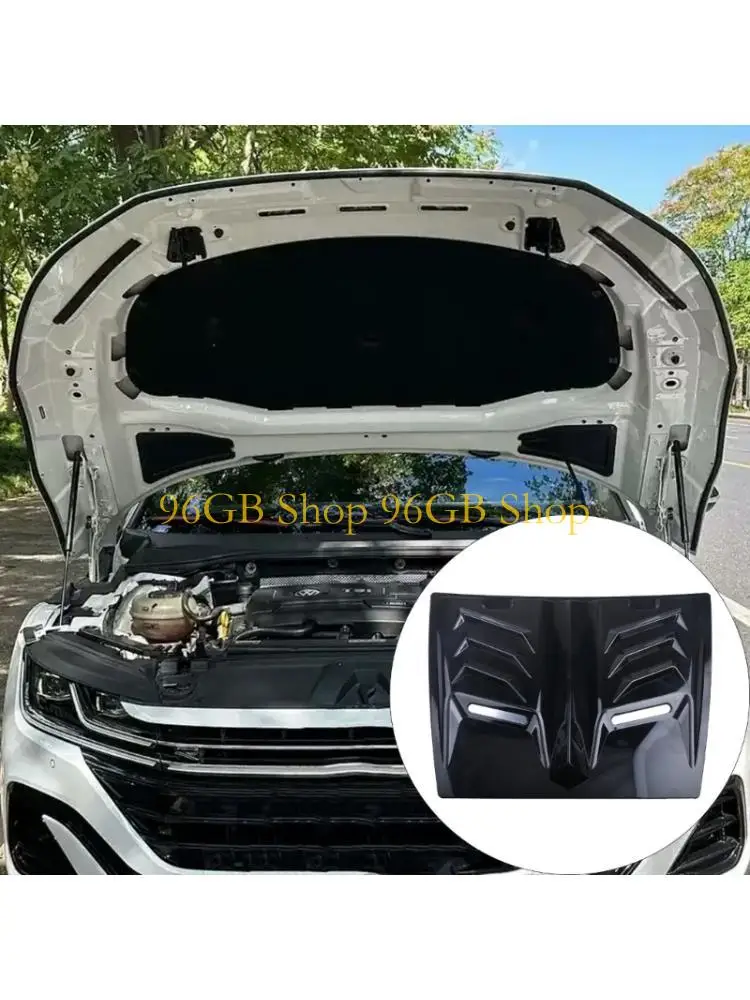 

96GB Car Air Hood Scoops Vents Center Side Hood Scoops Decorative Cover Automotive Accessories Easy Installation