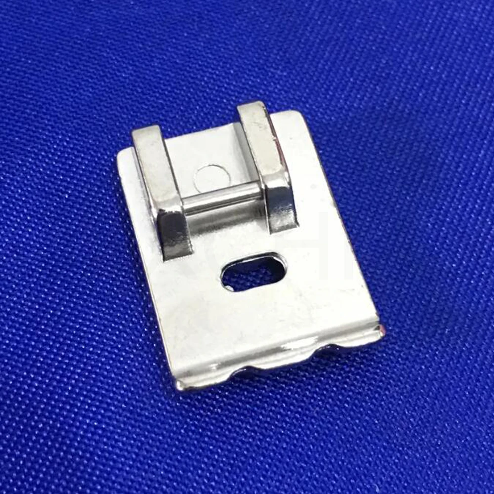 Sewing Machine Piping Presser Foot - Fits All Low Shank Snap-On Singer, Brother, Babylock, Euro-Pro, Janome, Kenmore White Juki