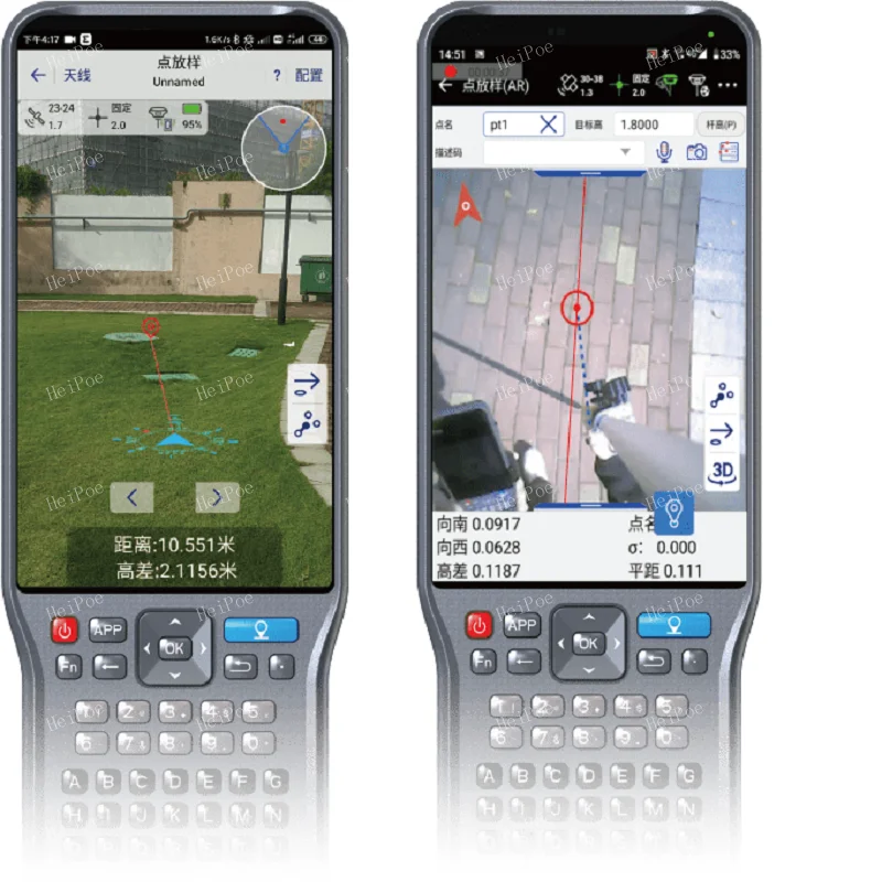 Base GPS A31 de alto objetivo y Rover GNSS RTK con navegación súper inercial de nueva generación