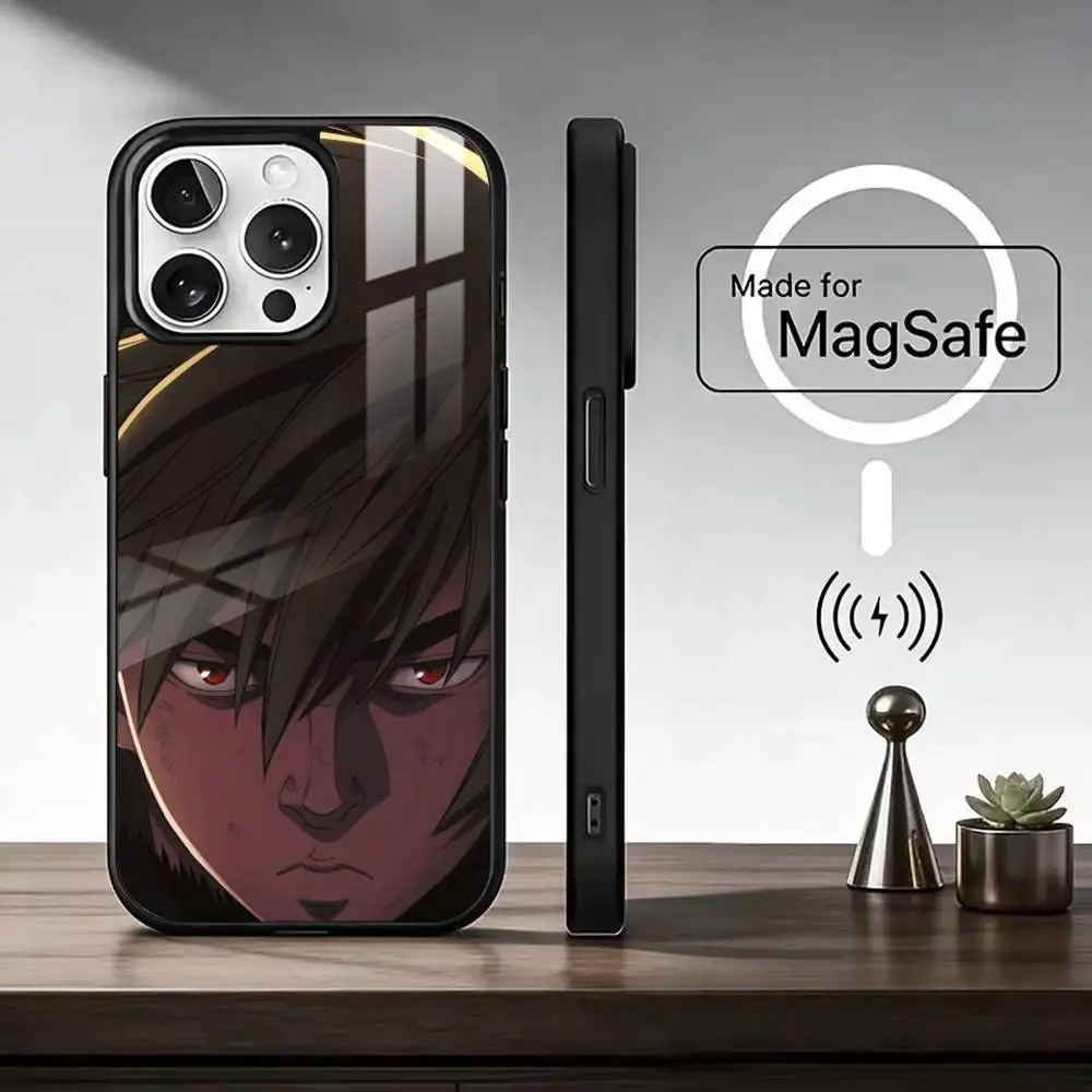 Comics Vinland Saga   Phone Case For iPhone17,16,15,14,13,12,11 Plus,Pro Max Magnetic For Magsafe Wireless Charging