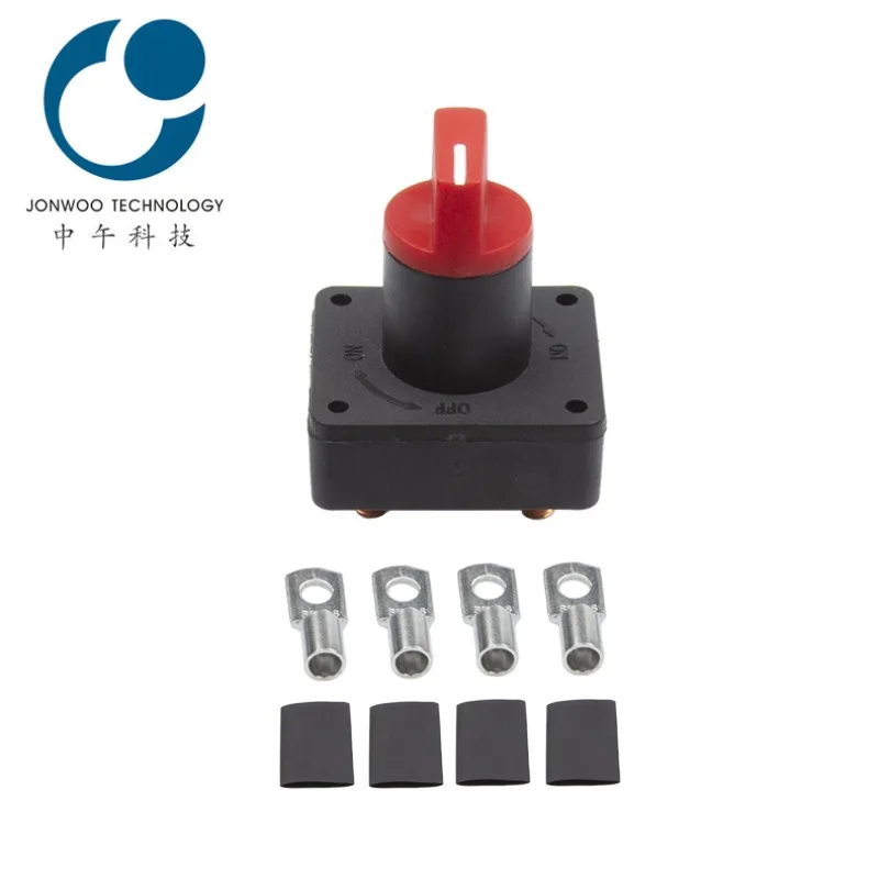 10Pcs 300A small high-current battery switch, car, yacht, truck power-off modification anti-leakage twist switch