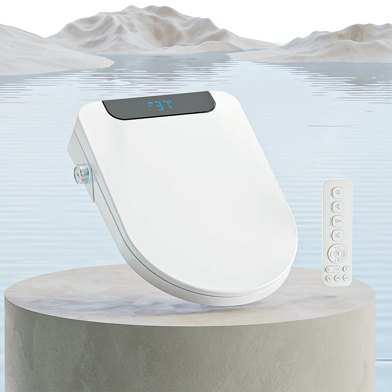 Professional PLASTIC Fitted Electronic  Toilet Seats Meeting Watermark Requirements Bidet Smart Toilet Seat