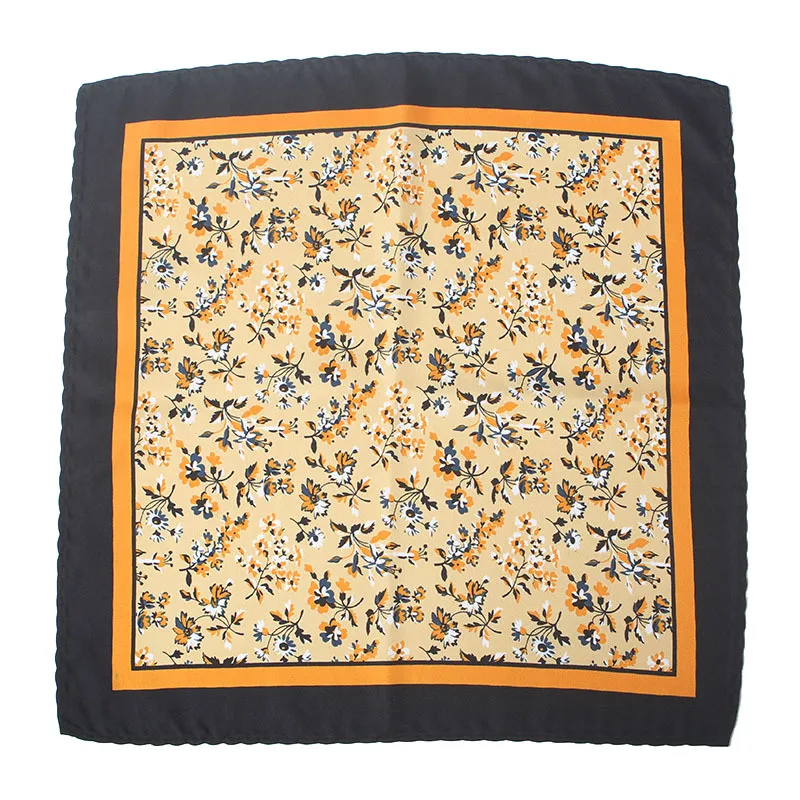 30 см модный мужской носовой платок из искусственного шелка с цветочным принтом, роскошный носовой платок в горошек, костюм жениха, нагрудное полотенце, галстук