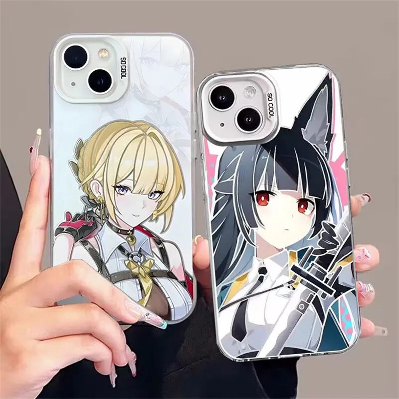 Zenless Zone Zero Yixuan Vivian Evelyn جراب هاتف آيفون 11 12 13 14 15 16 Pro Max Plus 12 13 Mini XR X XS 7 8 Plus 16E IMD