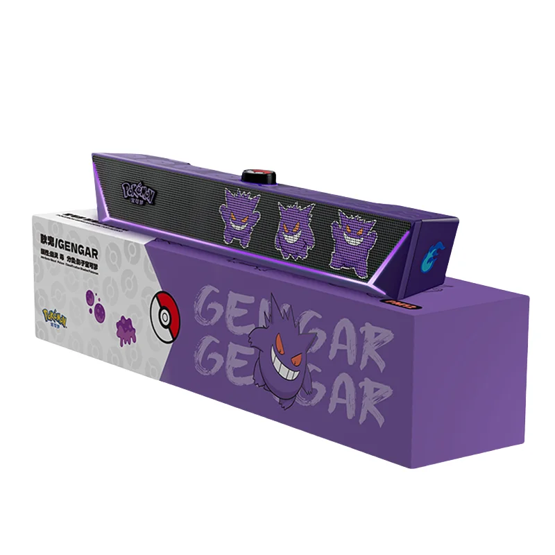 Pokemon Pikachu Speaker Anime Gengar Computer Stereo Music Games