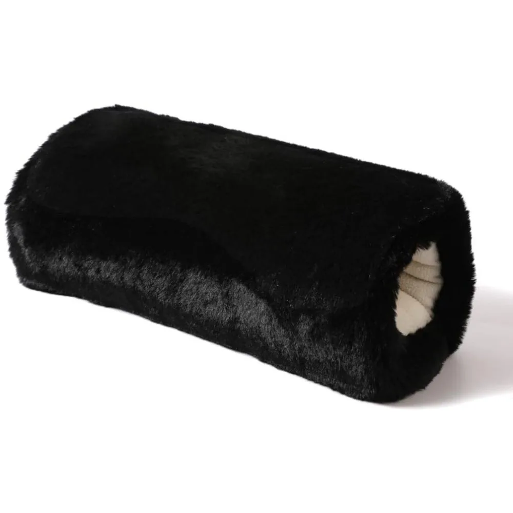 Women Men Luxurious Super Soft Faux Fur Muff Hand Warmer Winter Gloves Warm Fleece Sleeve Arm Sleeve Necessary