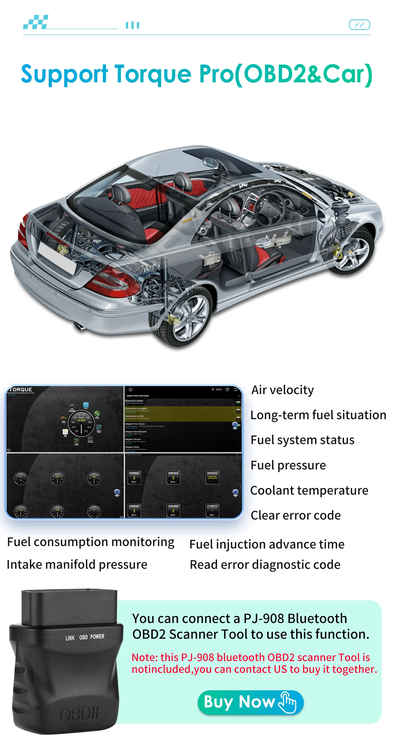 10,25" Hizpo Android Autoradio für Mercedes Benz W204 S204 2008 - 2010 C-Klasse NTG4.0 Intelligentes System RDS DSP GPS AUX CarPlay – Detail 26