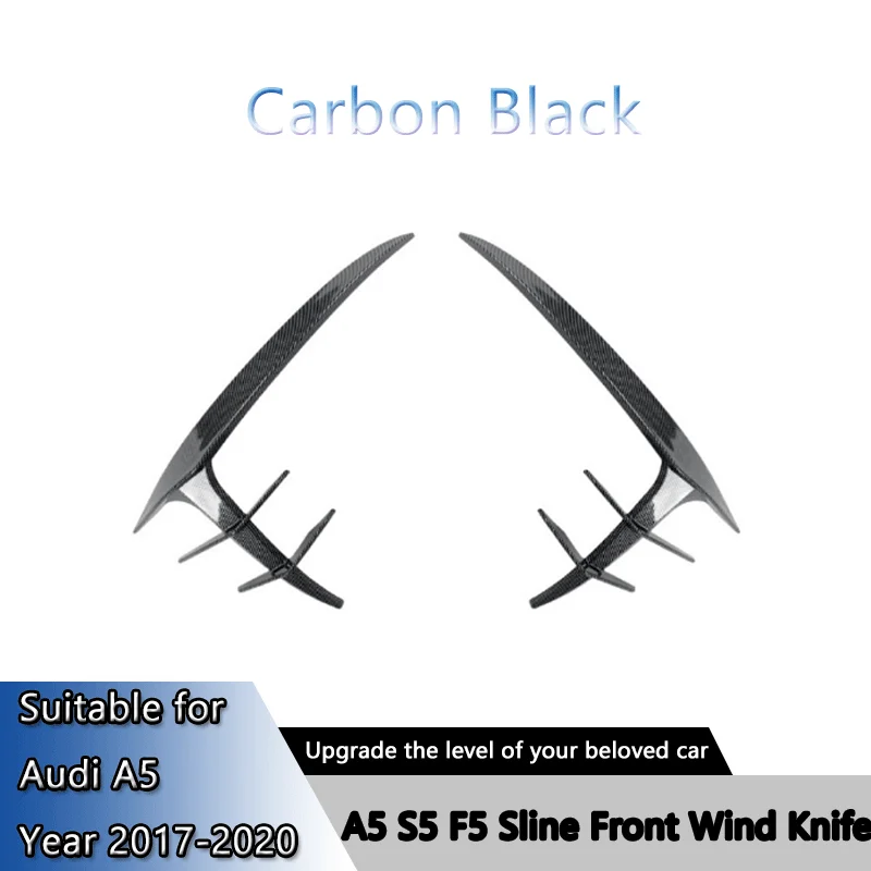 مناسبة لأودي A5 S5 F5 Sline 2017-2020 أجزاء تعديل ملصق السيارة الأمامي