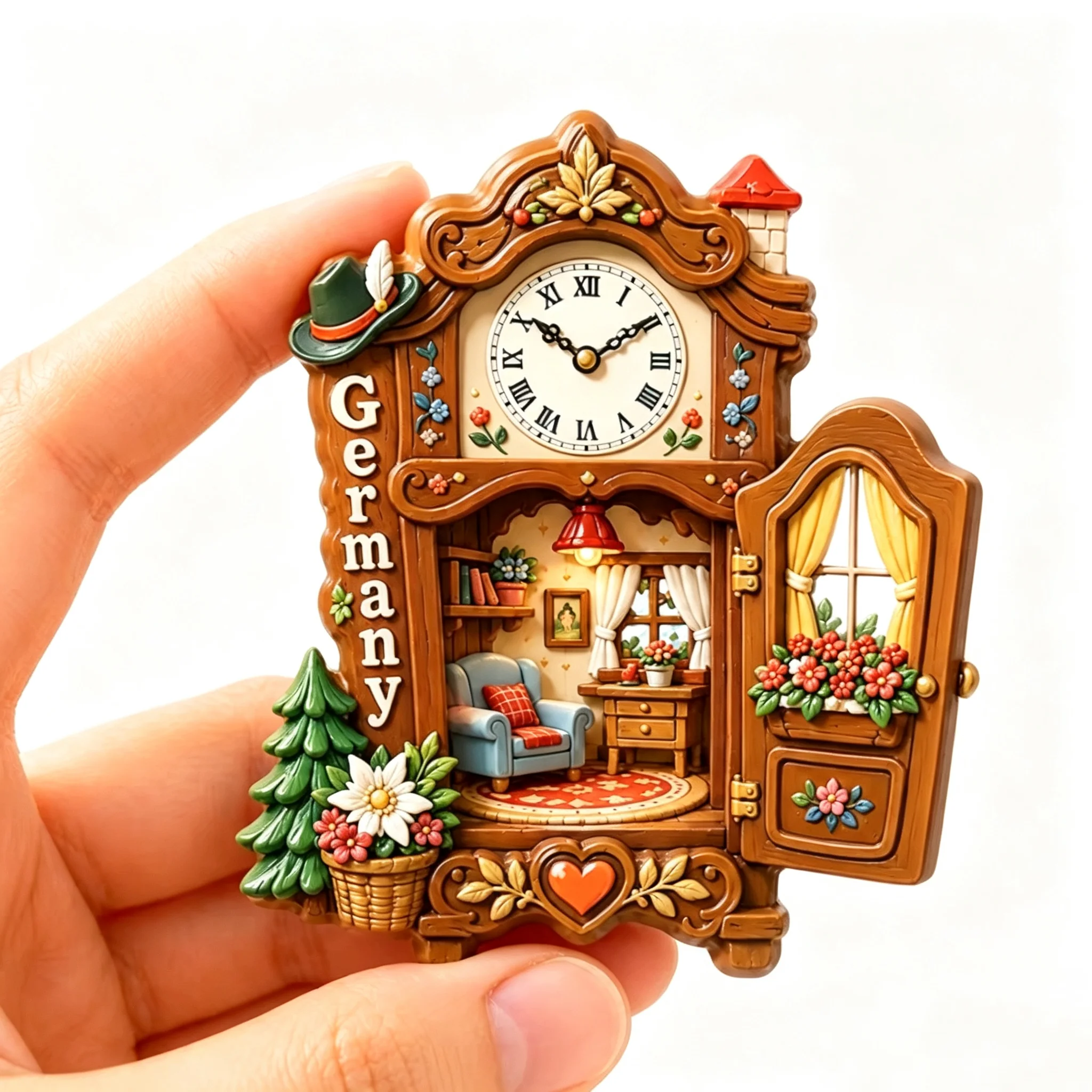 Europe Germany  3D Fridge Magnets Tourism Souvenir Refrigerator Magnets Sticker