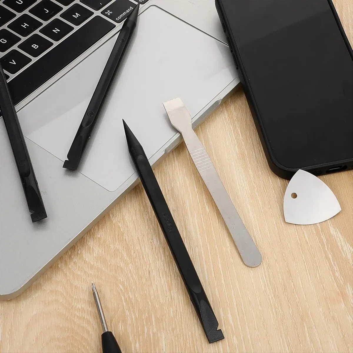 

13-комплект инструментов Spudger Pry Tool, пластиковый и металлический инструмент для ремонта Spudger для ноутбука, сотового телефона, планшета, компьютера [2026 MOCC]