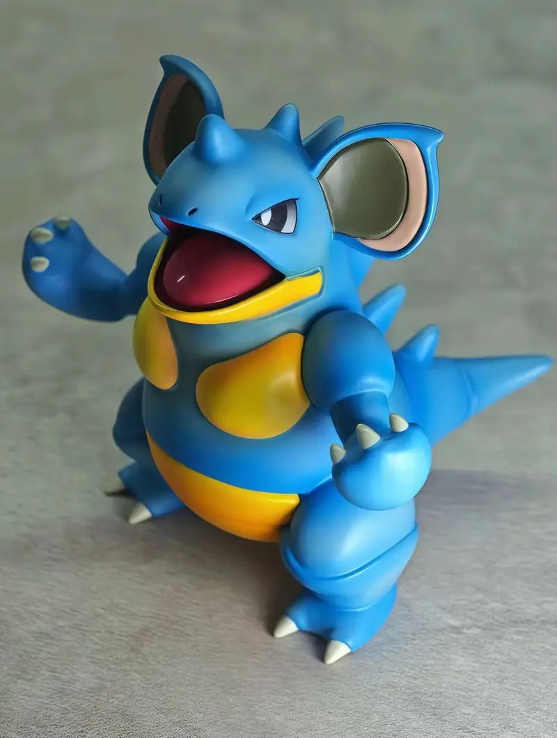 البوكيمون 3 قطعة Bkm Nidoqueen أنيمي الشكل دمية لعبة Nidorina Nidoran مجموعة تطورية عمل تمثال نموذج حلية الأولاد الهدايا