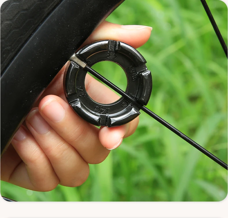 SUPER B Fahrrad Speichen Nippel Schlüssel 3/4/6 Weg Nut Fahrrad Felge Teller Spanner Stahl Reparatur Werkzeug Speichen Schlüssel – Detail 17