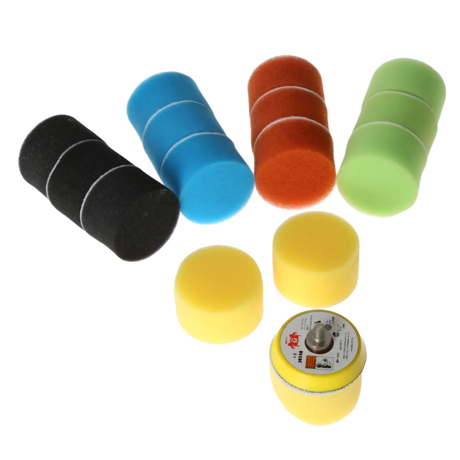 Imagem -05 - Dreld 16 Peças Polegada 50 mm Polidor Polimento Almofada Kit para Carro Polidor de Cera Amortecedor Carro Polimento Ferramenta Mão para Dremel Ferramenta Rotativa