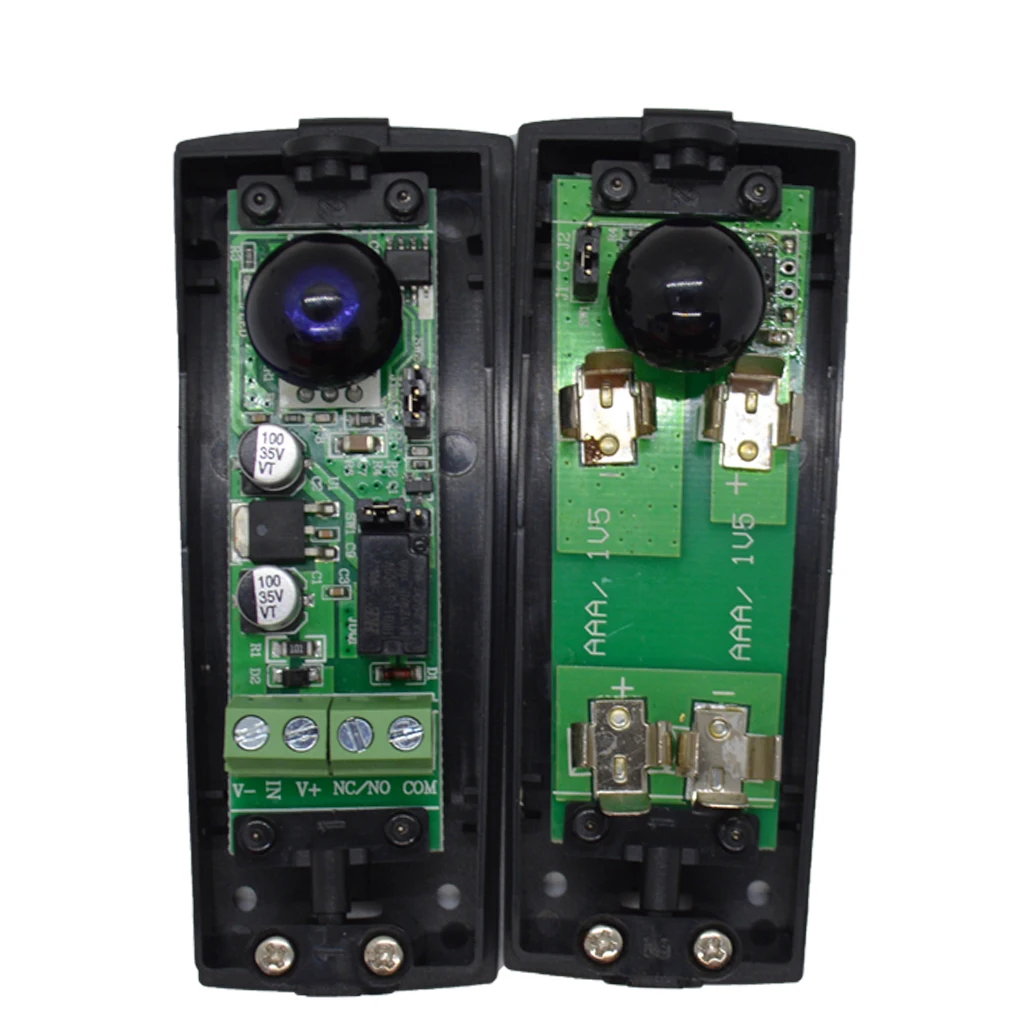 

12-24V DC/AC door infrared photoelectric battery sensor, home safety garage door photoelectric battery sensor