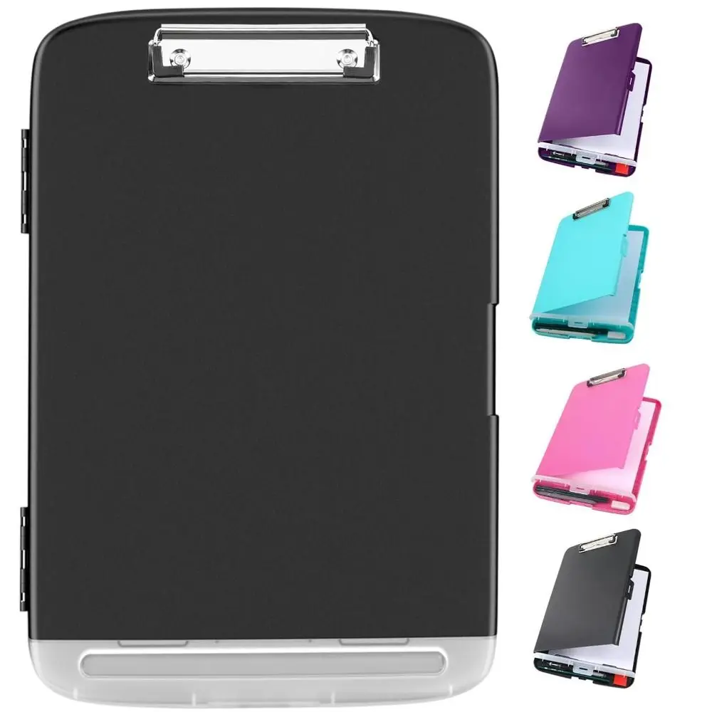 

Large Capacity A4 Binder Clipboards Waterproof with Pen Holder Clipboard Case Multifunctional File Organizer