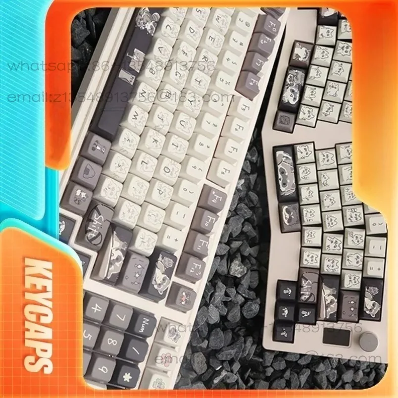 mechanical-keyboard-148-keys-mx-axis-pbt-five-sided-sublimation-keycap-side-engraved-original