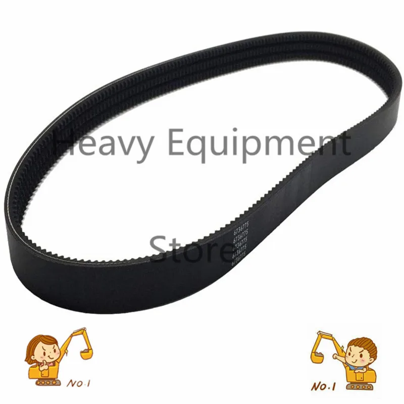1PCSDrive Pump Belt 6736775 for Bobcat Skid Steer Loader Work Machine 753 S130 S150 S160 S175 S185 S205 T140 T180 T190 5600