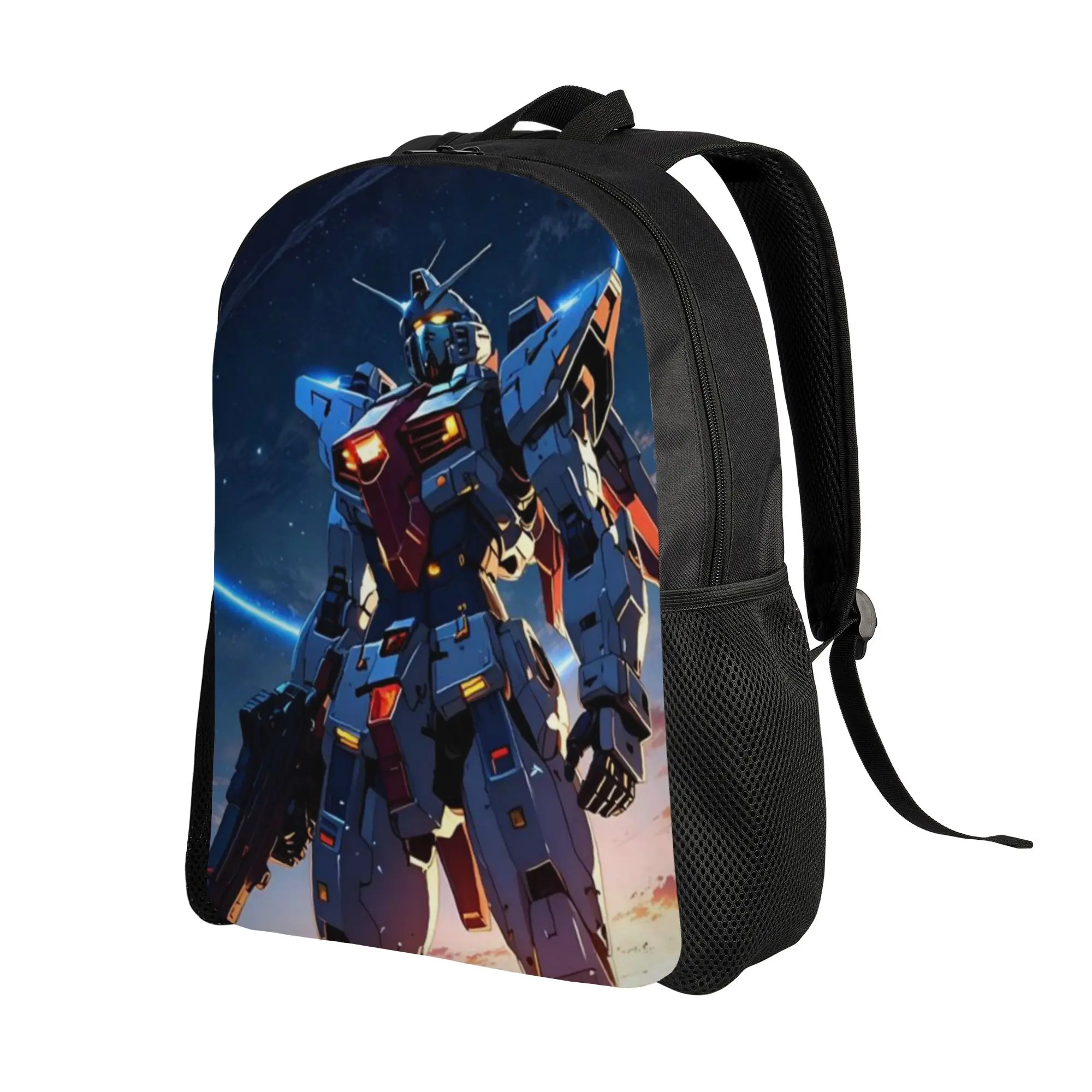 Back to school season Robot Movies (14) Rucksack Gundam Unisex Snack Storage Backpack
