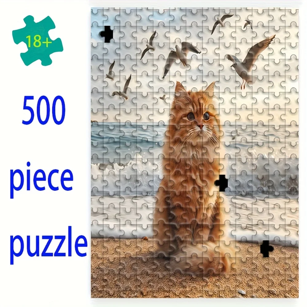 ปริศนาสำหรับผู้ใหญ่ 500/1000 ชิ้น |   เกมครอบครัวที่สนุกสนานและคลายเครียดคุณภาพสูง เหมาะสำหรับวันเกิด คริสต์มาส ฮาโลวีน และเป็นของขวัญ