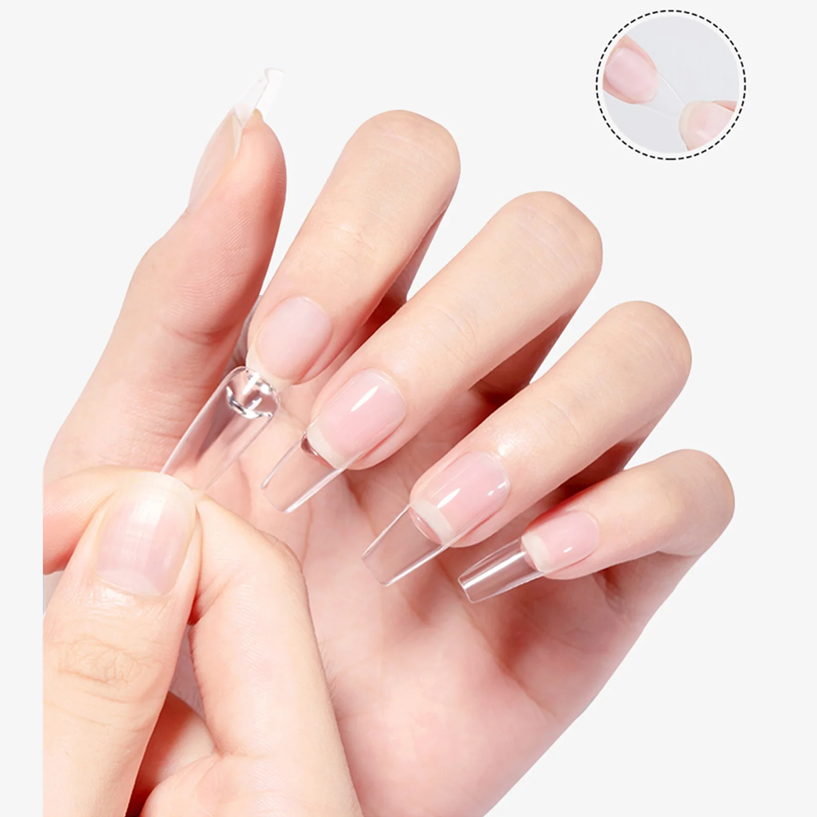 UV-Gel Nail Art Kleber keine schädlichen Zutaten und sicher zu verwenden Kleber geeignet für Nail Art Dekorationen