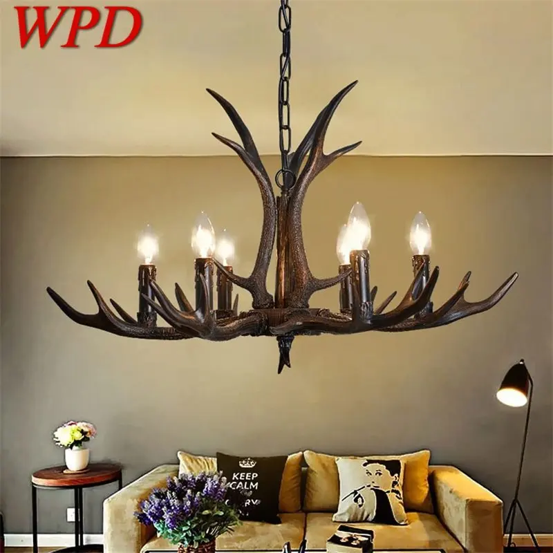 

WPD Nordic Antler Pendant Lights Creative Hanging LED Lamps for Ceiling Decor Home Dining Room Aisle