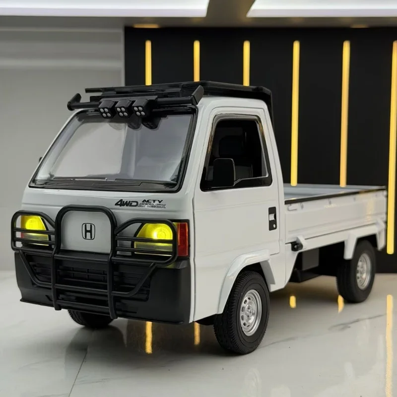 

1:18 Acty K-Truck Alloy Pickup Car Model Diecasts Metal Light Transport Vehicles Model Simulation Sound and Light Kids Toy Gift